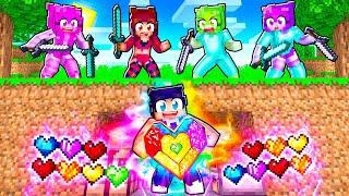 INFINITY HEARTS SPEEDRUNNER vs HUNTERS In Minecraft!