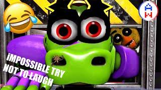 IMPOSSIBLE try NOT TO LAUGH - FNAF Secrurity Breach - ANIMATION