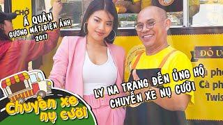 Á Quân Gương mặt điện ảnh 2017 Ly Na Trang diện cánh hồng tới ủng hộ Chuyến Xe Nụ Cười Color Man