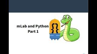 mLab and Python | Part 1