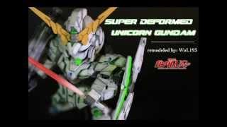 [painted review] SD Unicorn gundam (DX Hobby)