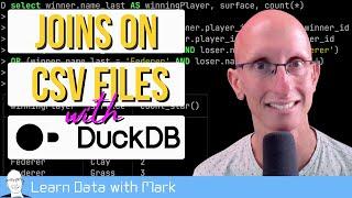 Joining CSV files on the fly with DuckDB