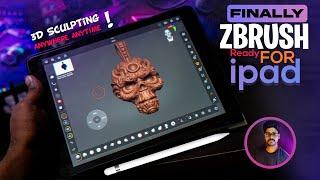 Zbrush For iPad - Ready for 3D Digital sculpting Anywhere Anytime - Tamil