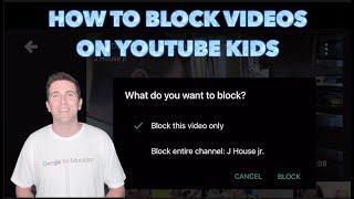 How to block a video or channel on Youtube Kids
