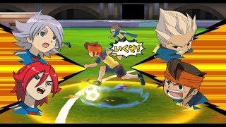 Inazuma Eleven Go Strikers 2013 Inazuma japan Vs Raimon 2 Wii 1080p (Dolphin/Gameplay)