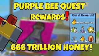 Reacting to the CRAZIEST Quest in Bee Swarm Simulator (insane rewards)