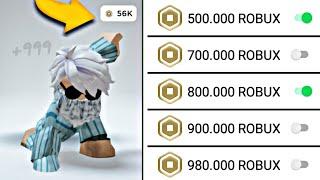 VAZOU NOVO METODO DE COMO GANHAR MAIS DE *467,000* R0BUX DE *GRAÇA* NO ROBLOX (FUNCIONANDO EM 2023)!