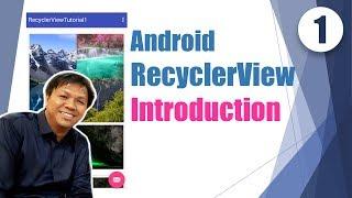 Multiple Items in Listview (RecyclerView) in Android Studio - Part 1