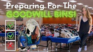 Mastering The Goodwill Outlet/Bins Part 1: How To Prepare And What To Know BEFORE You Go Sourcing