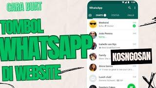 Cara Memasang Tombol WhatsApp di Blog dan  Website