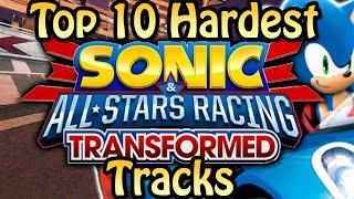 Top 10 Hardest Sonic & All Stars Racing Transformed Tracks