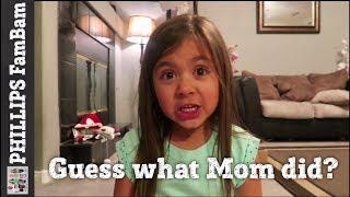 Kid REACTS to MOM accidentally SWAPPING her LUNCH | KIDS SCHOOL LUNCH SWAP | PHILLIPS FamBam