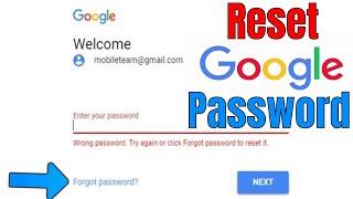 How To Recover Google Account Password Without Recover Email Or Phone
