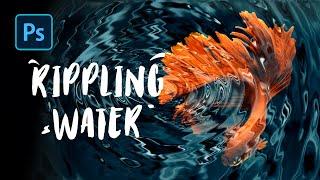 How to Create Ripple water in Photoshop - Easy Tutorial