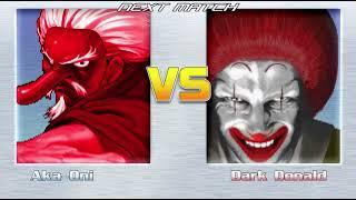 Aka-Oni vs Dark Donald. MUGEN