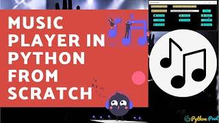 Build a Music Player in Python & Tkinter From Scratch