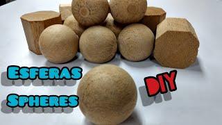 Esferas de Madera Facilísimo / Wooden Spheres / Деревянные шары