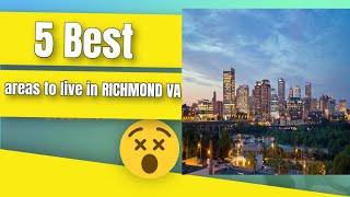 5 Best areas to live in Richmond VA. Richmond VA living! Best places to live in VA for families.