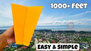 How to Make a Paper Airplane that Flies 1000 Feet Far - best paper planes 1000 feet, origami plane