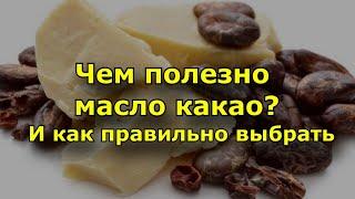 Чем полезно масло какао? И как правильно выбрать?