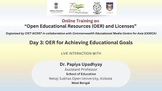 Day 3: OER for Achieving Educational Goals