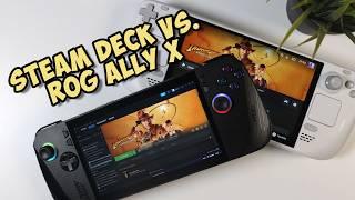 ROG Ally X DESTROYS Steam Deck // Indiana Jones Performance Comparison!