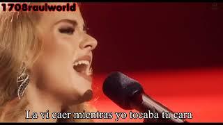 Adele - Set Fire To The Rain (Live An Audience With Adele) (Traducida Al Español)