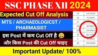 SSC Phase 12 Expected Cut Off 2024 | SSC Phase 12 Cut Off 2024 | Phase 12 Cut Off 2024