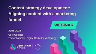 Content Strategy Development: Aligning content with a marketing funnel