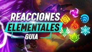 Lo que NO SABÍAS de las REACCIONES ELEMENTALES - Guía de elementos - Genshin Impact