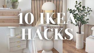 10 IKEA HACKS | IKEA HOME DECOR IDEAS YOU WILL ACTUALLY LOVE 