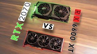 RTX 2070 vs RX 6600 XT - $200 Used GPU Comparison! | Ray Tracing, Upscaling & More