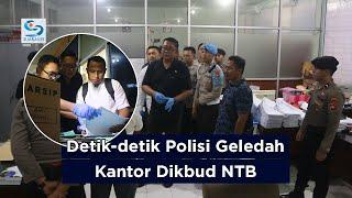 Polisi Geledah Kantor Dikbud NTB Terkait Kasus OTT Pungli Kabid SMK