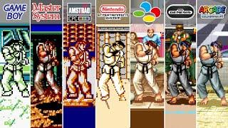 Street Fighter II (1991) GB vs SMS vs Amstrad CPC vs NES vs SNES vs Sega Genesis vs Arcade