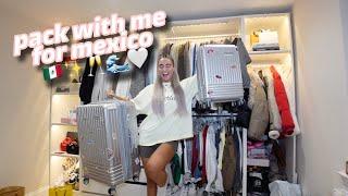 pack with me for mexico  | holiday outfits haul