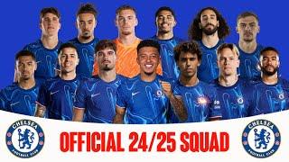 OFFICIAL... 2024/25 Chelsea FC Full First Team Squad | Sancho, Felix, Pedro Neto, etc