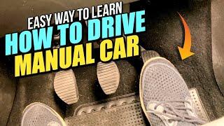 How To Drive A Manual Car For Beginners / Easy Way To Learn!