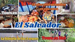 2 Dias Recorriendo El Salvador Lago SuchitotoAlquilamos un Airbnb️#tourism#viajarenfamilia