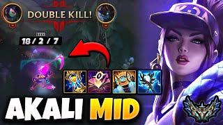 Akali vs Irelia [ MID ] Lol Korea Challenger Patch 14.2 