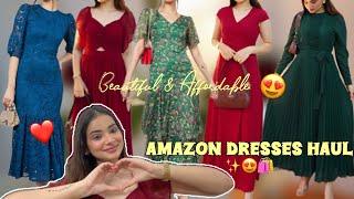 Amazon *Valentines* Day Special Dresses  Haul /Pretty Maxi & Midi Dresses #amazon #dress #dresses