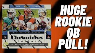 Taking It Back: 2020 Panini Chronicles Football Hobby Box! Awesome Pull Out Of A Break!