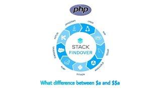 What difference between $a and $$a #stackfindover , #php , #phpdevlopers