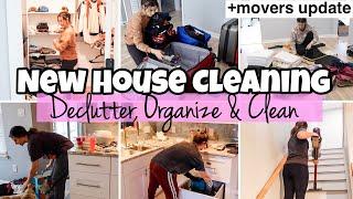 NEW HOUSE CLEAN WITH ME!  WHOLE HOUSE DECLUTTER | CLEAN, DECLUTTER & ORGANIZE MOTIVATION