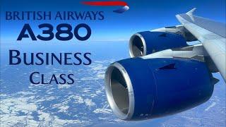 BUSINESS    London LHR - Dallas DFW   British Airways Airbus A380 / Upper deck [FLIGHT REPORT]