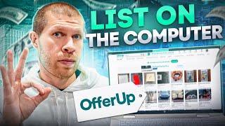 How to List on Offerup from the Computer