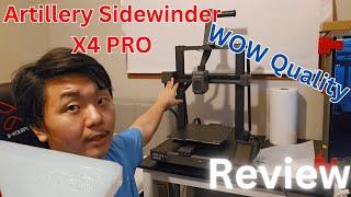 Artillery Sidewinder X4 PRO Is Amazing But Also Flaws | Review Unbox