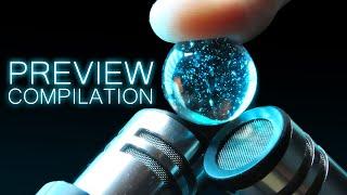 ASMR Preview Collection for Short Attention Spans - All The Tingles, No Talking