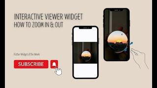 Flutter Interactive Viewer Widget || Photo Zoom || Flutter Photo zooming Tutorials