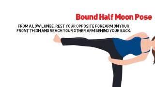 Yoga: Bound Half Moon Pose