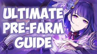 ULTIMATE Raiden Shogun Farming Guide - EVERYTHING you need for Level 90 AND MORE!